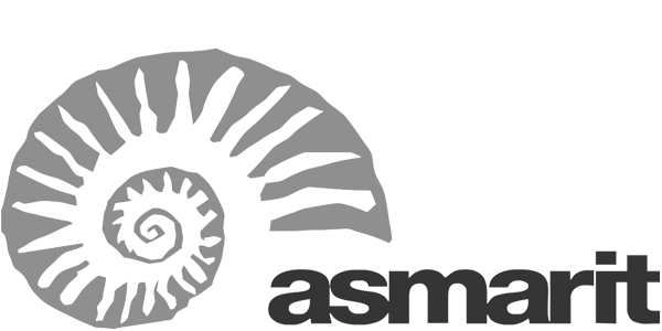 Logo asmarit Graustufen